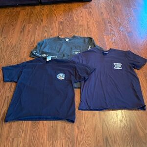 Harley Davidson t-shirt (3) bundle. Size L